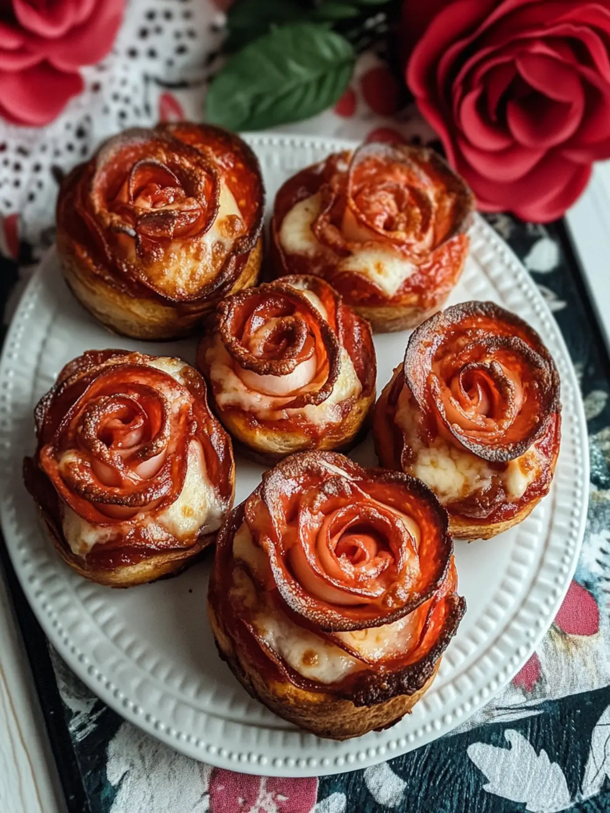 Romantic Pizza Roses for Valentine’s Day to Wow Your Date 3 Pizza Roses for Valentine’s Day