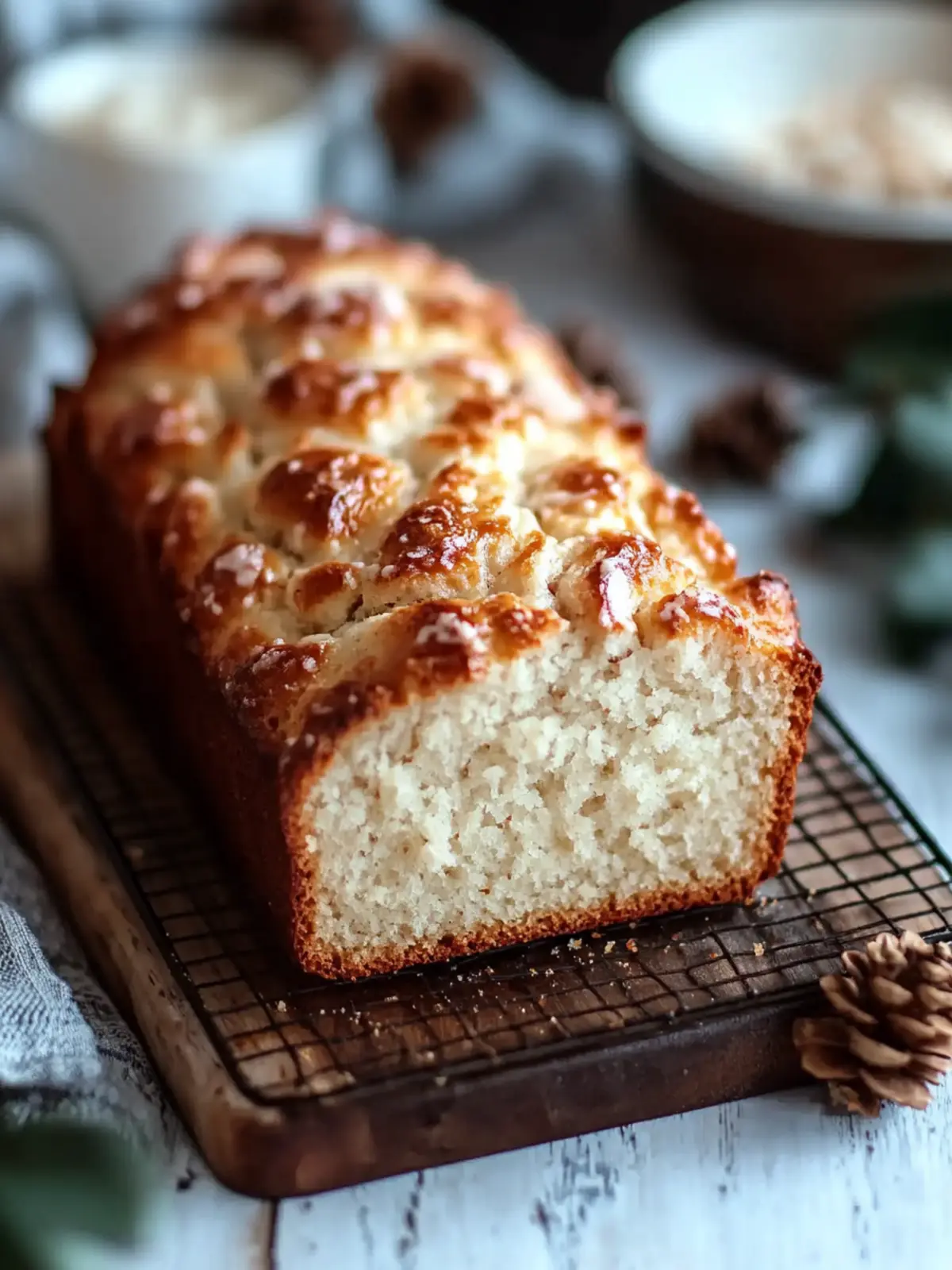 Cozy Up with Irresistible Vanilla Eggnog Bread Delight 3 Vanilla Eggnog Bread