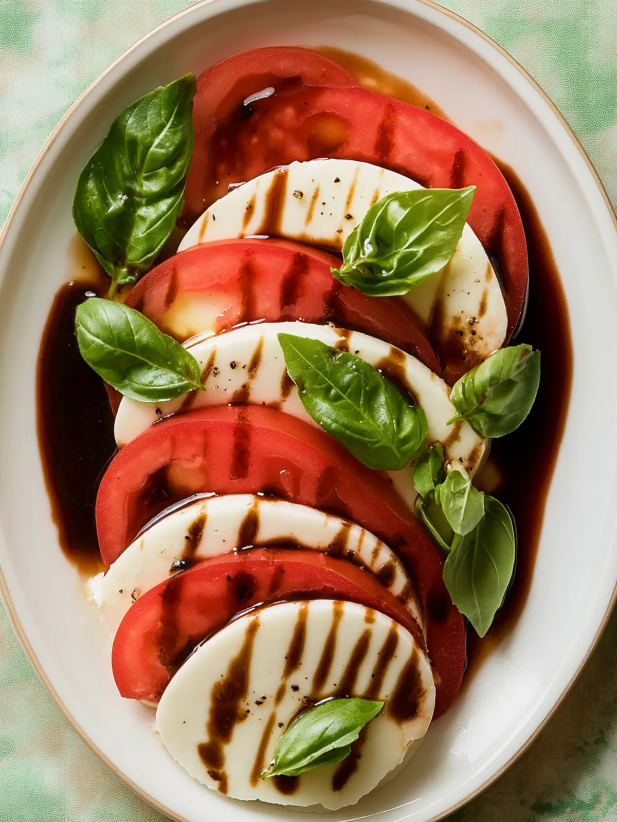 Fresh Caprese Salad with Balsamic Reduction Delight 3 Caprese Salad with Balsamic Reduction
