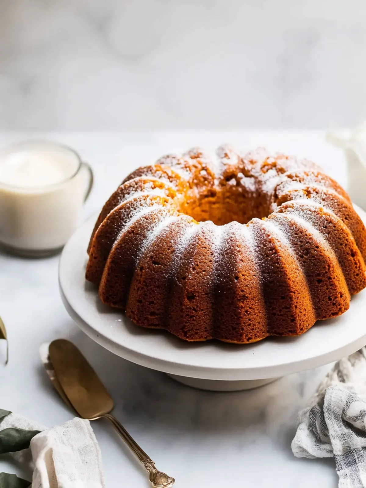 Irresistible Sweet Potato Bundt Cake with Creamy Glaze 2 Sweet Potato Bundt Cake