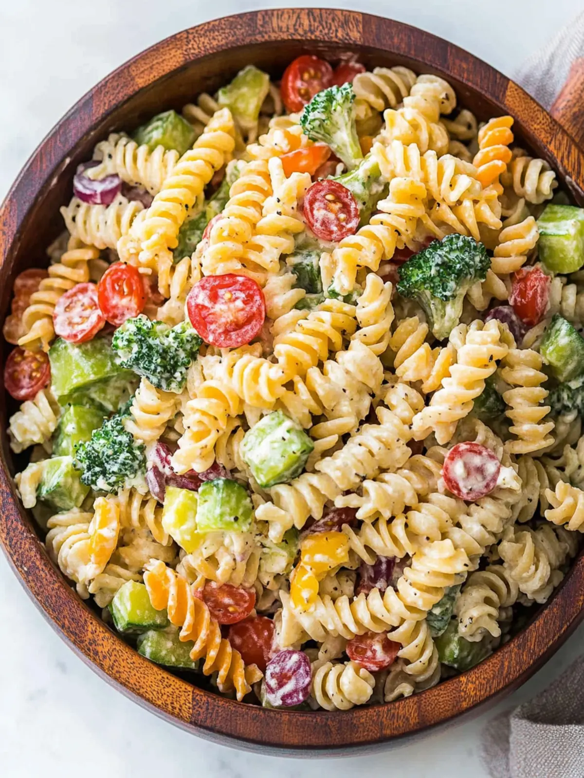 Ranch Pasta Salad: A Colorful Twist for Your Next Picnic 2 Ranch Pasta Salad