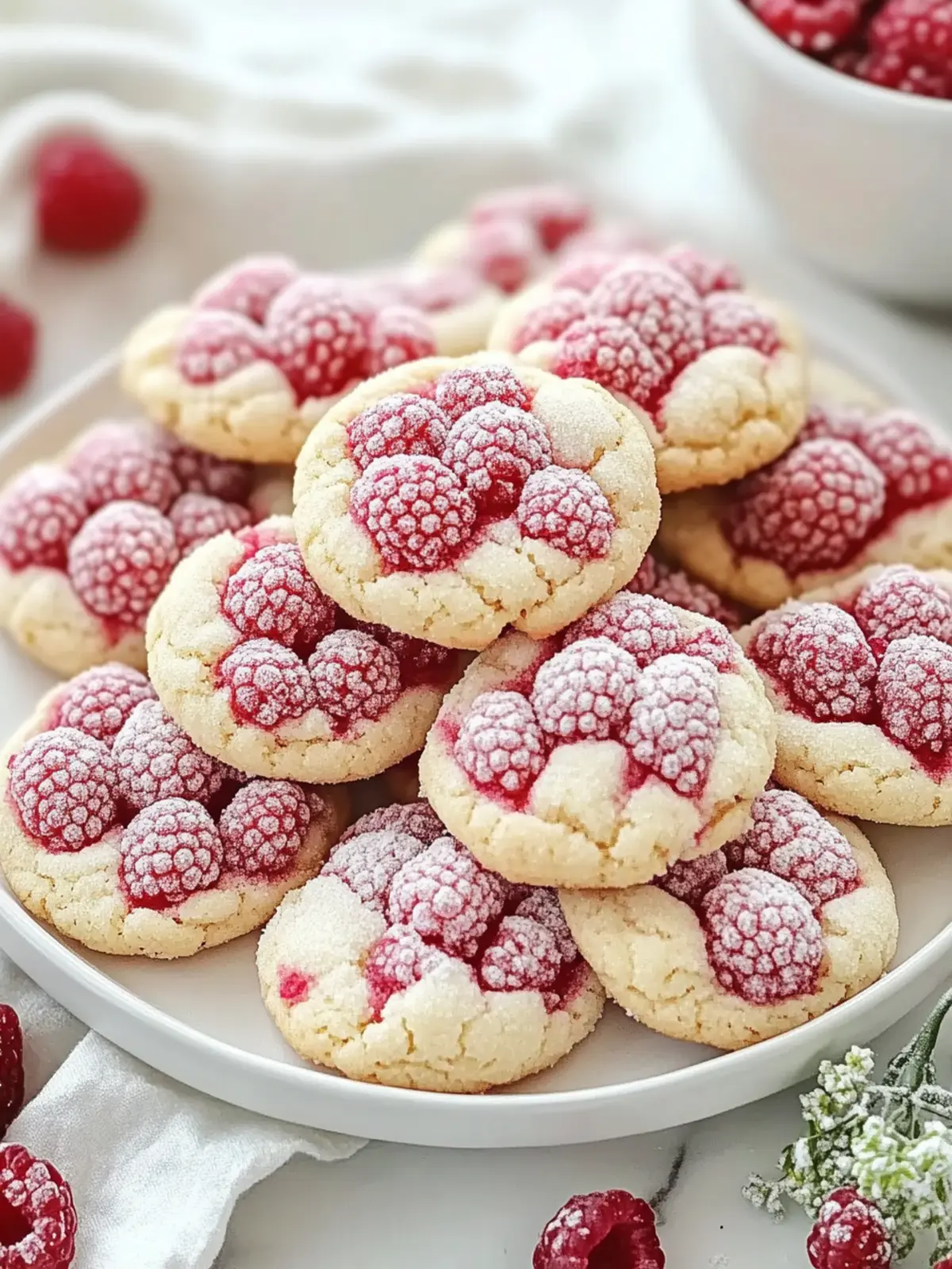 Delightful Raspberry Sugar Cookies That Melt in Your Mouth 2 Raspberry Sugar Cookies
