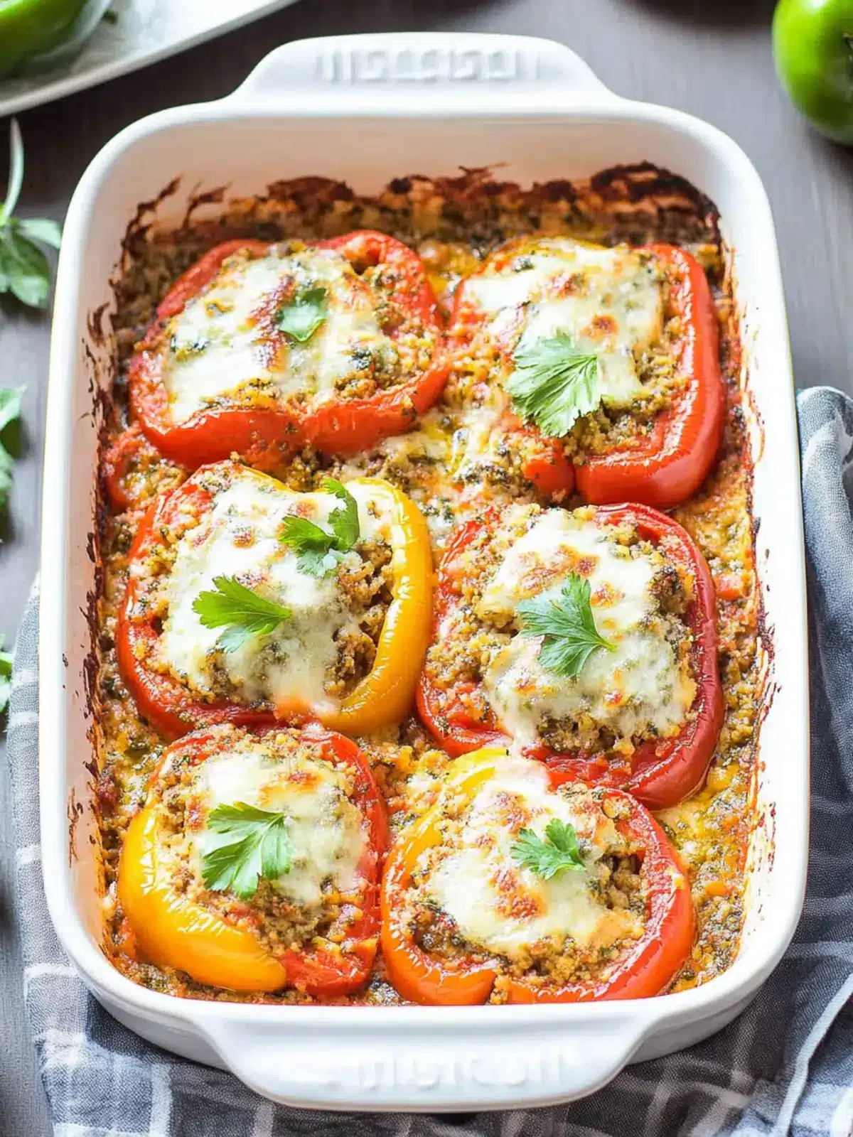 Hearty Stuffed Pepper Casserole That Whips Up in One Pan 4 Stuffed Pepper Casserole
