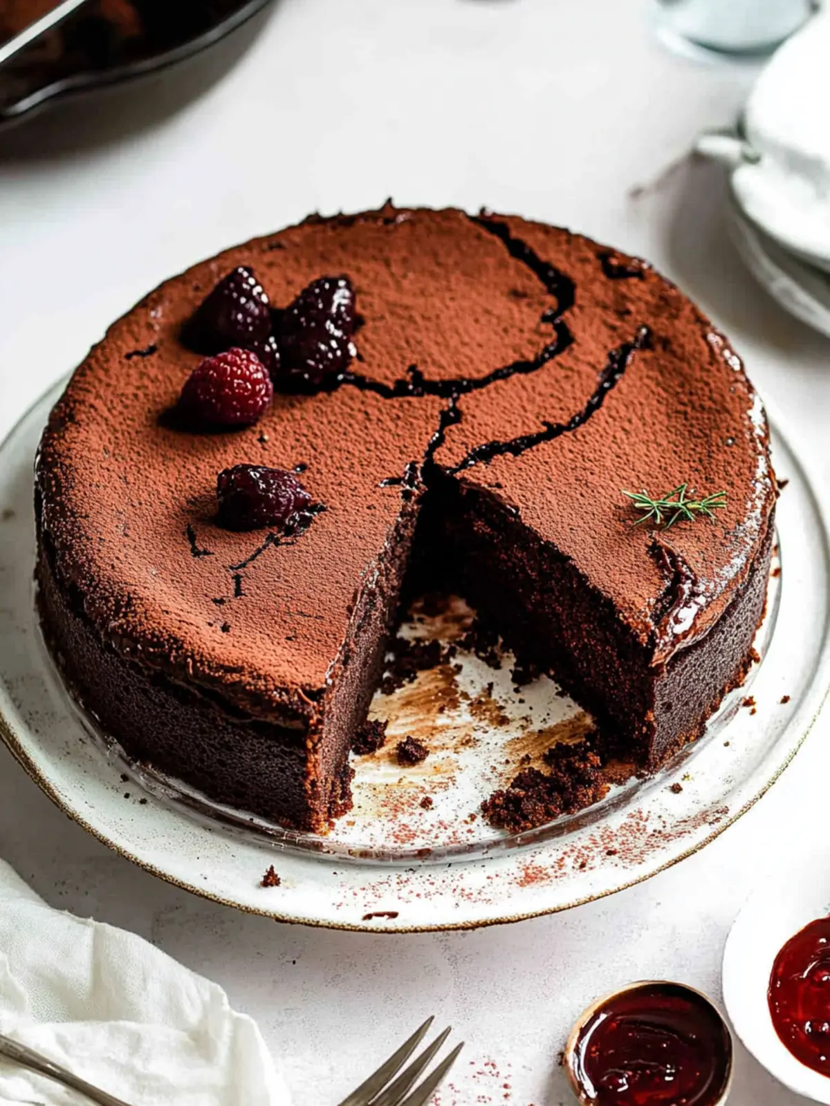 Decadent Torta Caprese: Your Gluten-Free Chocolate Dream 4 Torta Caprese (Italian Chocolate Torte)