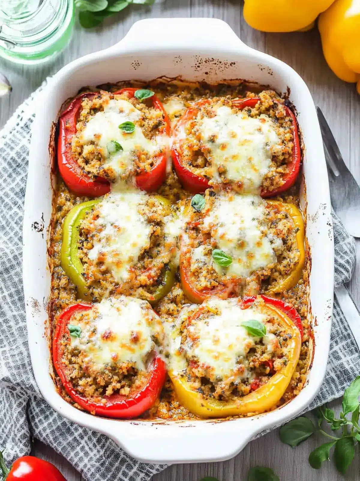 Hearty Stuffed Pepper Casserole That Whips Up in One Pan 2 Stuffed Pepper Casserole