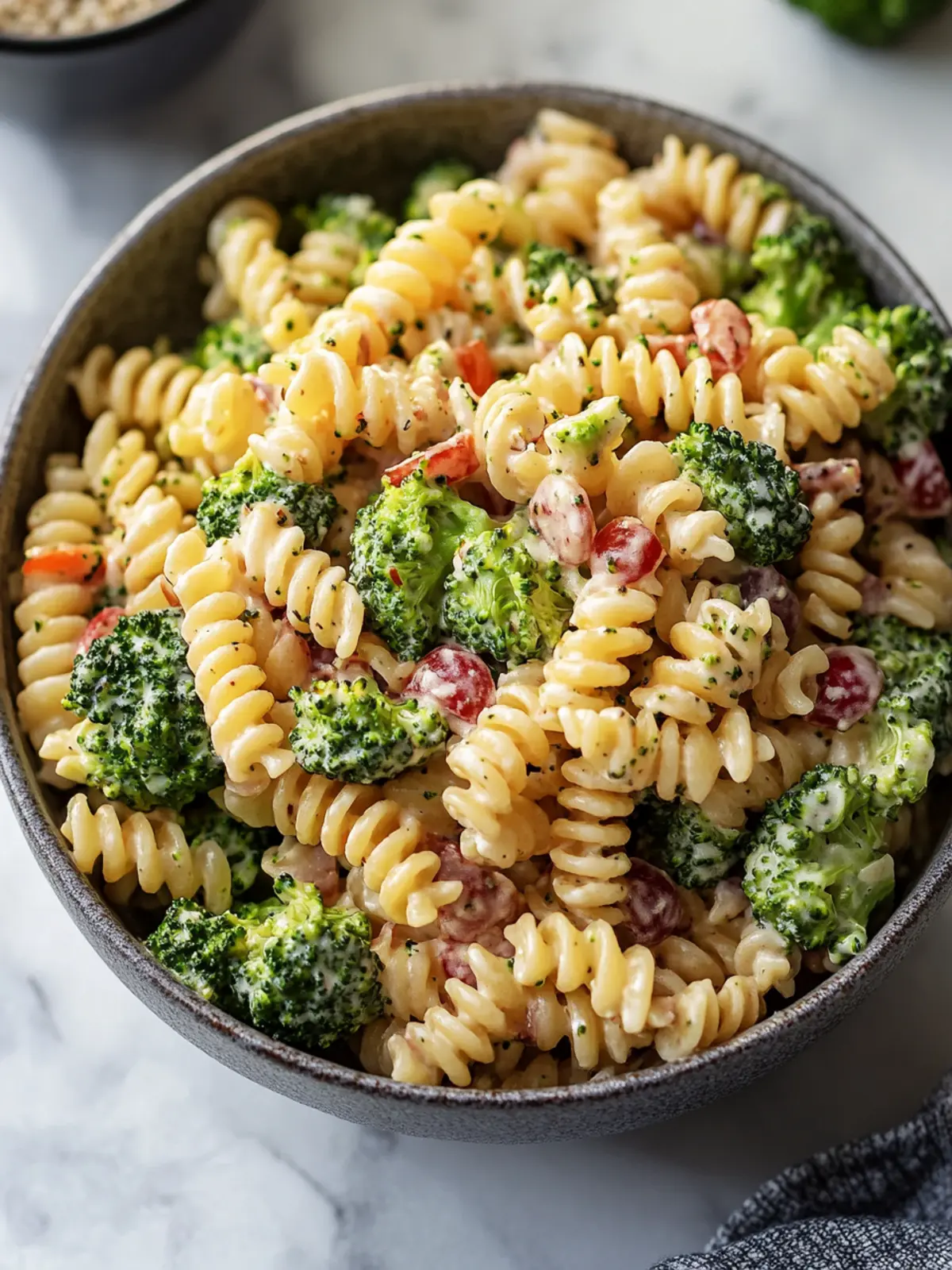 Delicious Broccoli Pasta Salad for Effortless Weeknight Dinners 3 Broccoli Pasta Salad