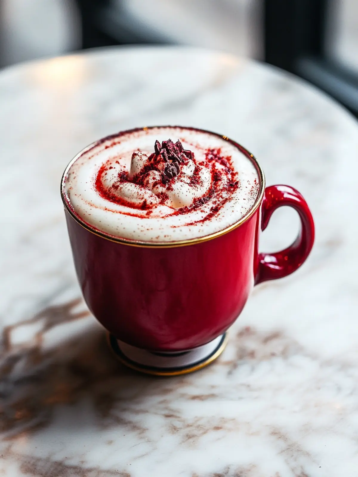 Indulge in a Dreamy Red Velvet Latte at Home 4 Red Velvet Latte