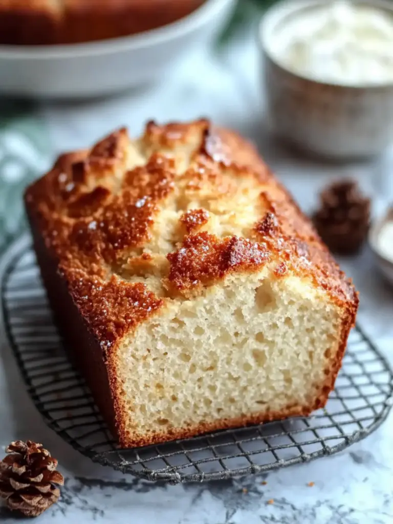 Vanilla Eggnog Bread