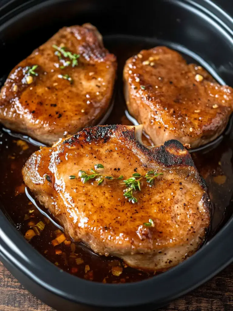 Brown Sugar Garlic Pork Chops