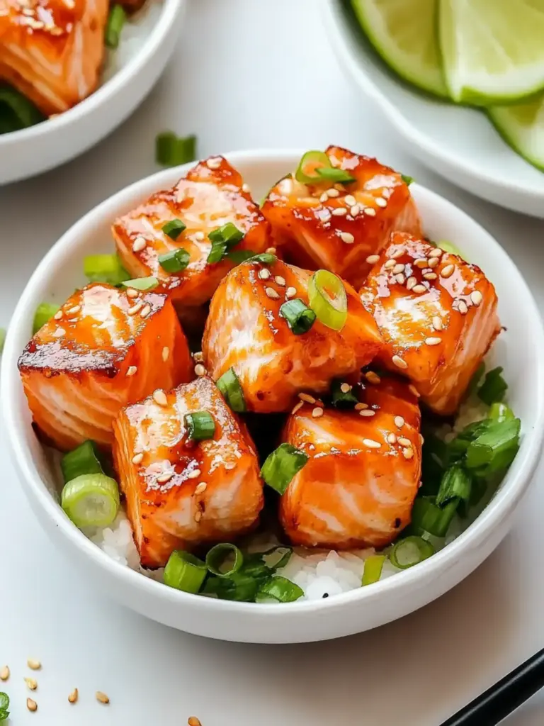 Bang Bang Salmon Bites Bowls