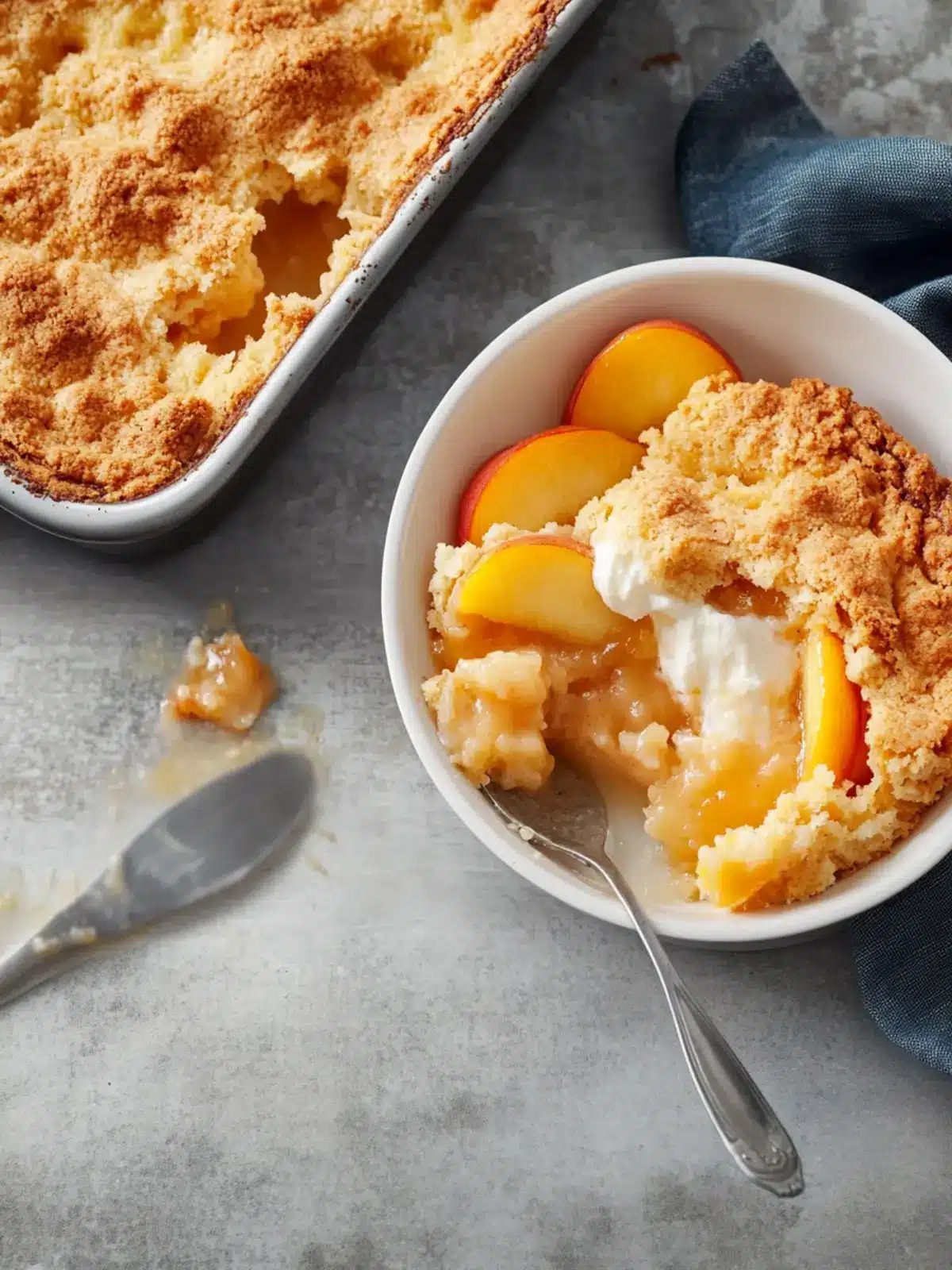 Irresistibly Easy Peach Cobbler for Quick Comfort Bliss 4 Peach Cobbler