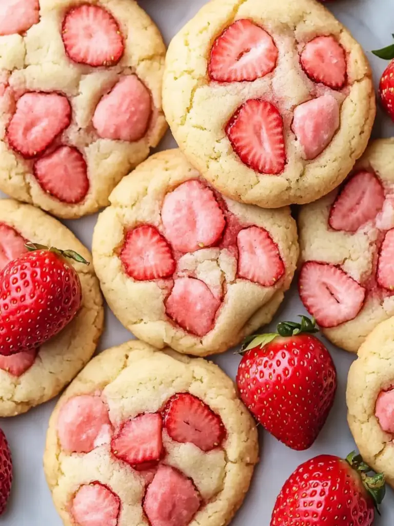 Strawberry Cookies