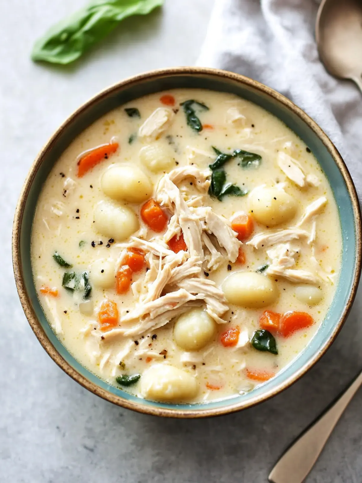 Cozy Up with Creamy Crockpot Chicken Gnocchi Soup Tonight 4 Crockpot Chicken Gnocchi Soup