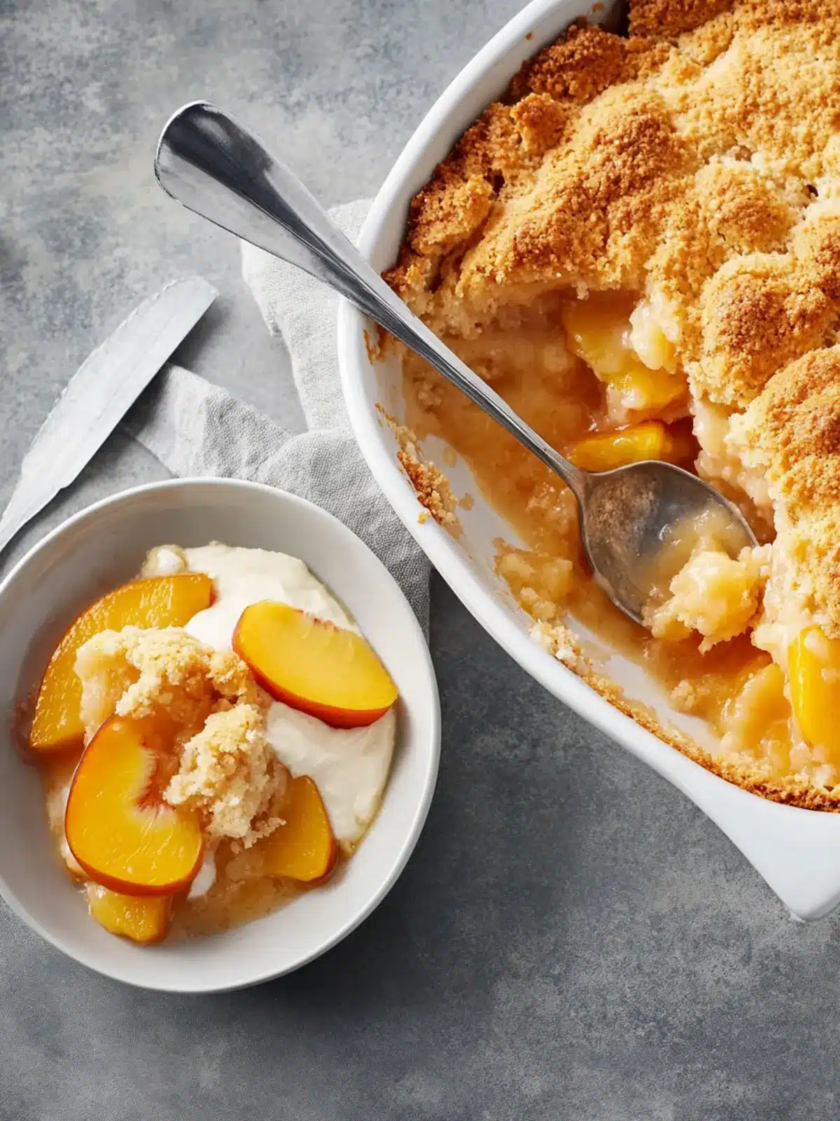 Irresistibly Easy Peach Cobbler for Quick Comfort Bliss 5 Peach Cobbler