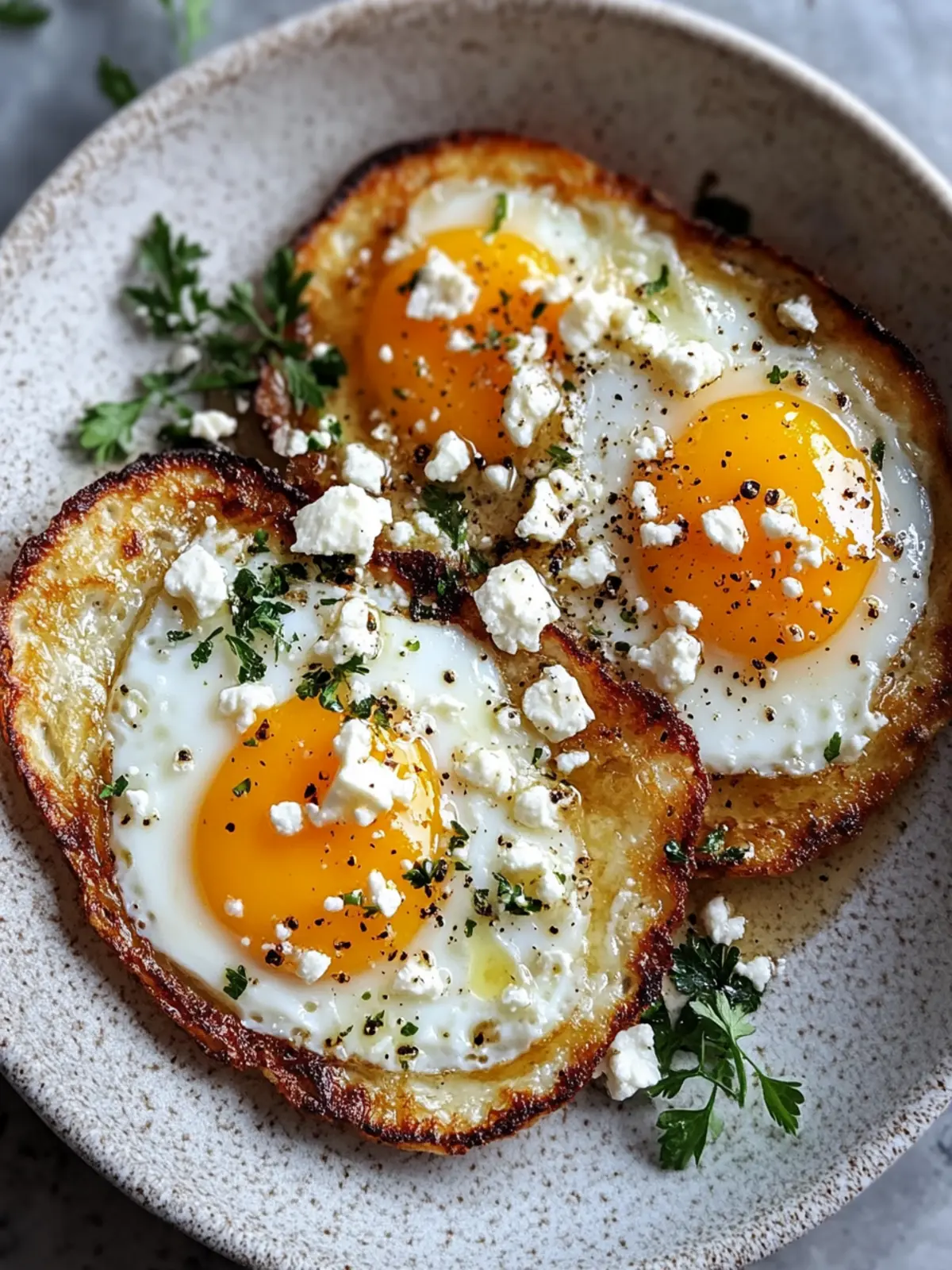 Crispy Feta Fried Eggs: Your New Favorite Breakfast Treat 3 Crispy Feta Fried Eggs