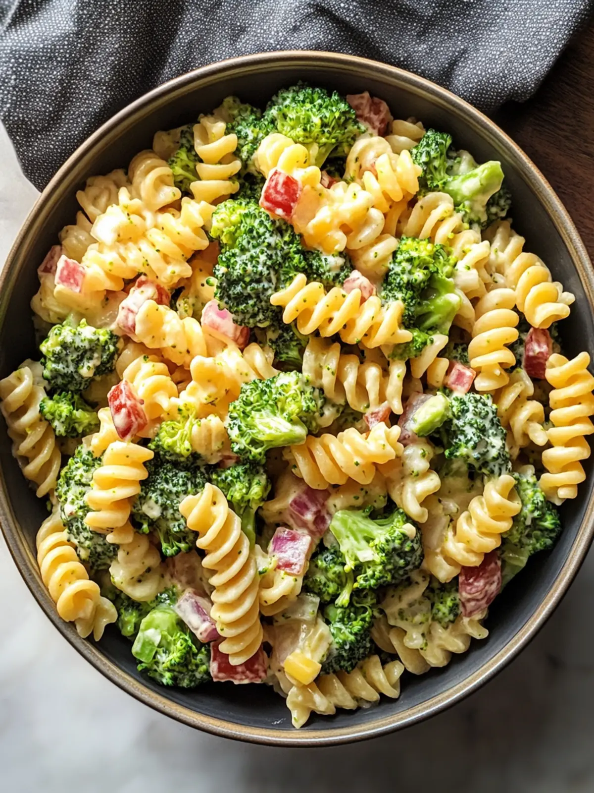 Delicious Broccoli Pasta Salad for Effortless Weeknight Dinners 2 Broccoli Pasta Salad