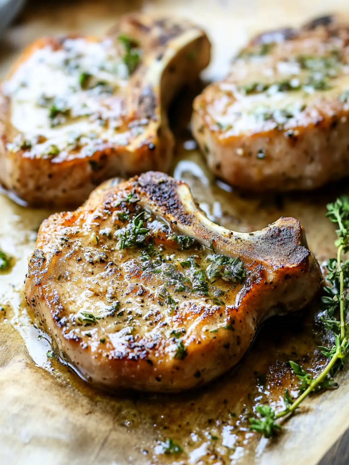 Baked Ranch Pork Chops