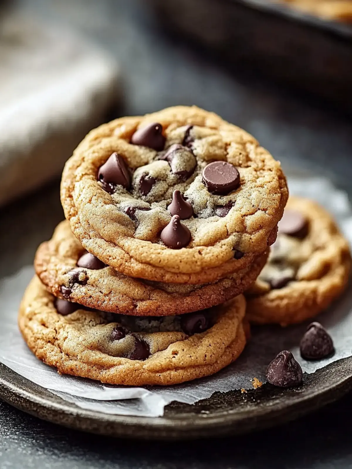 Chewy Chocolate Chip Cookies