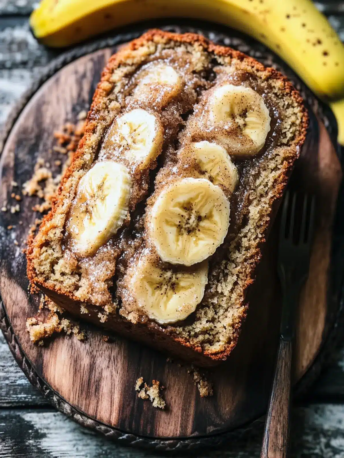 Cinnamon Swirl Banana Bread