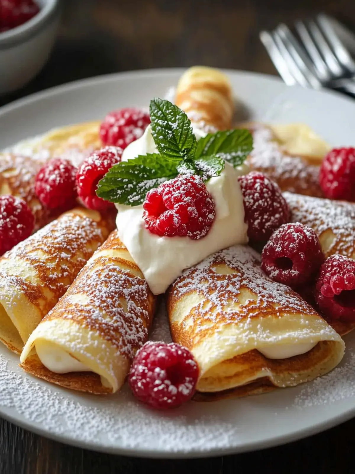 Raspberry Vanilla Cream Crepes That Redefine Brunch Bliss 2 Raspberry Vanilla Cream Crepes