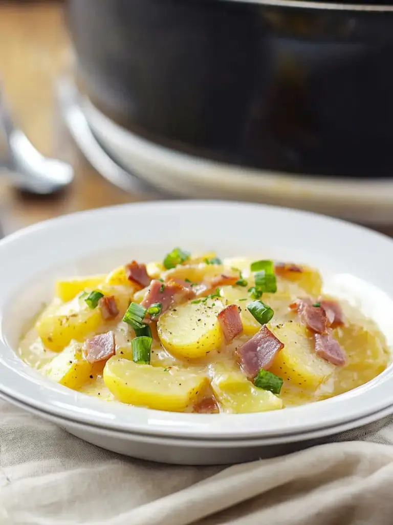 Scalloped Potatoes and Ham