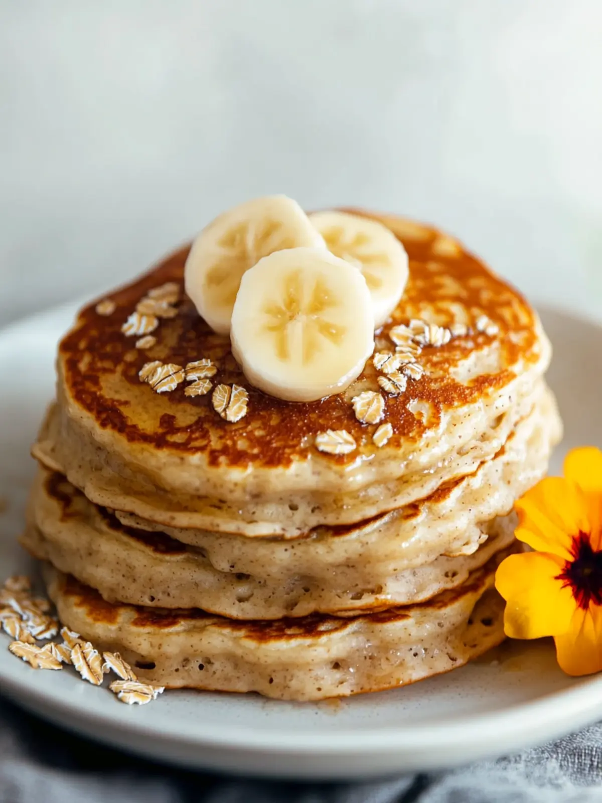 Fluffy Oatmeal Pancakes: A Healthy Breakfast Delight Ready in Minutes 5 Fluffy Oatmeal Pancakes