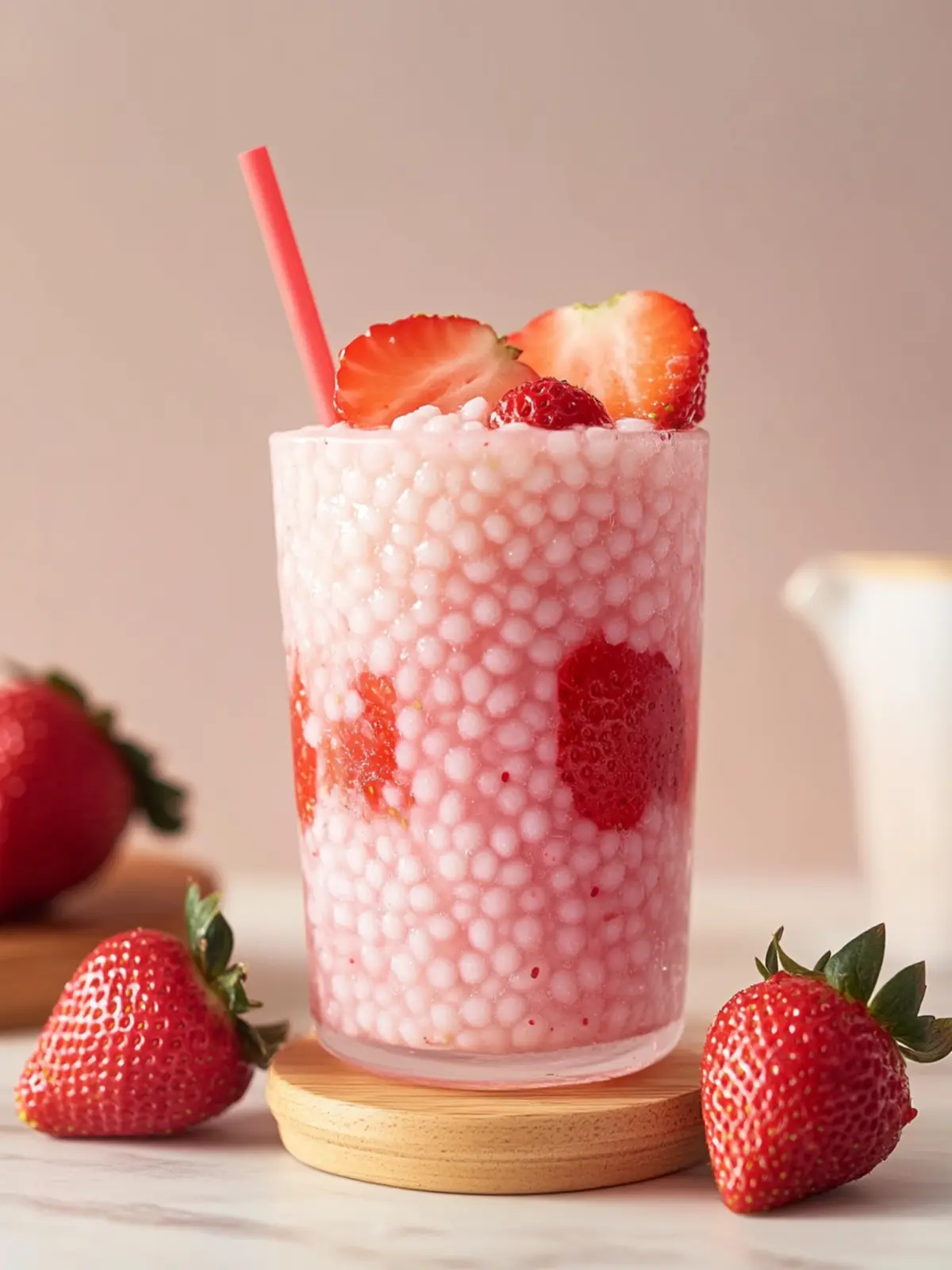 Delightful Strawberry Sago Pudding for Hot Summer Days 2 Strawberry Sago