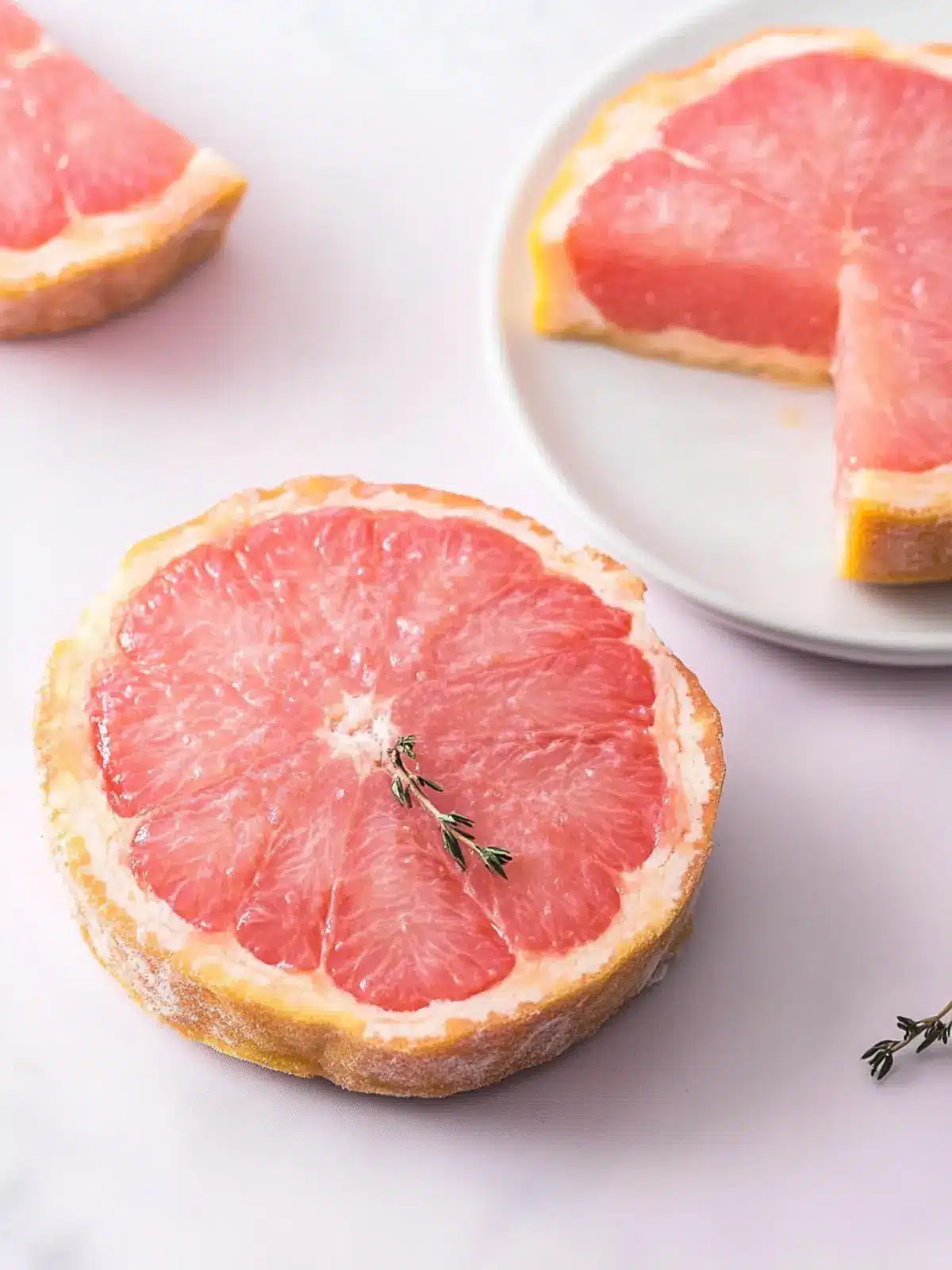 Lovely Pink Grapefruit Vegan Shortbread Cookies to Savor 4 Lovely Pink Grapefruit