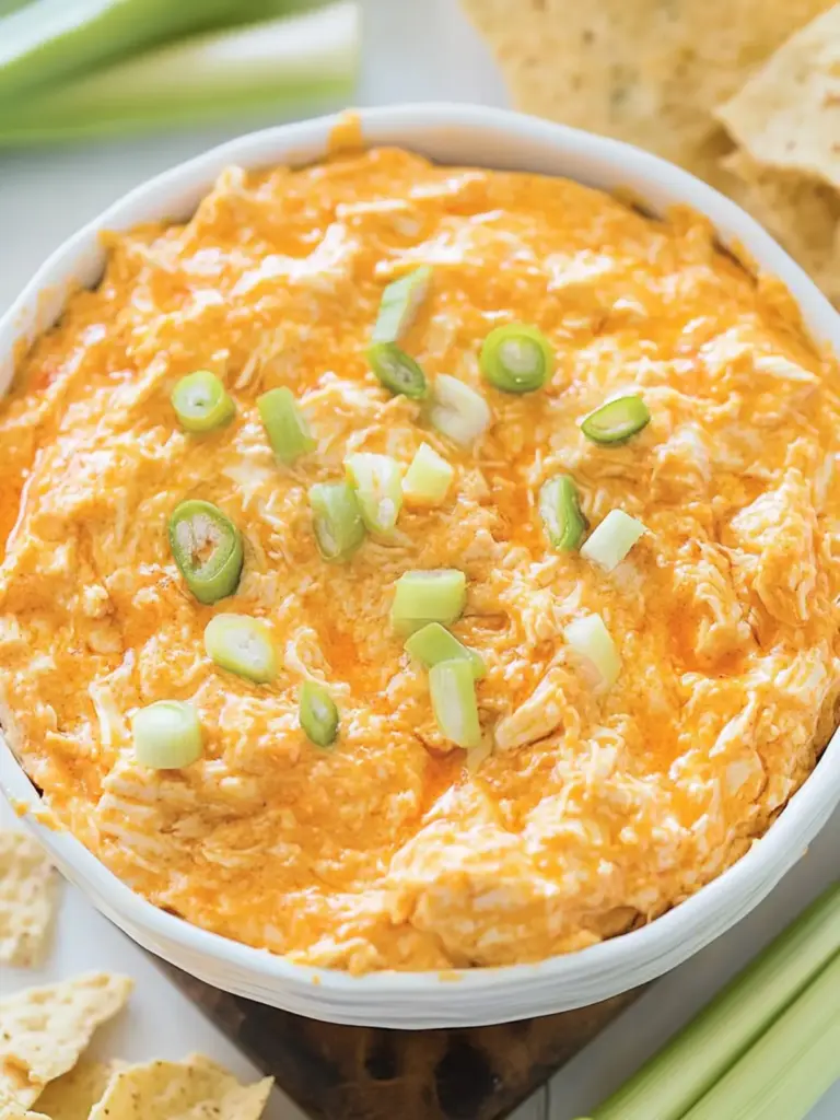 Slow Cooker Buffalo Chicken Dip