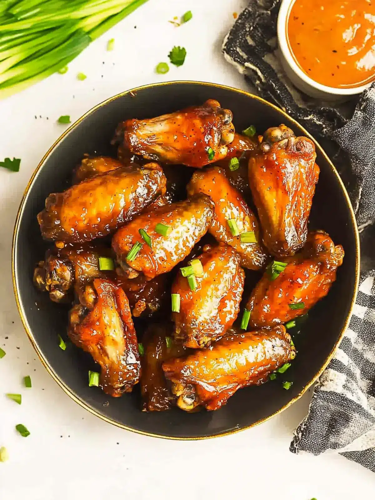 Sweet and Spicy Honey Hot Wings You Can’t Resist 3 Honey Hot Wings