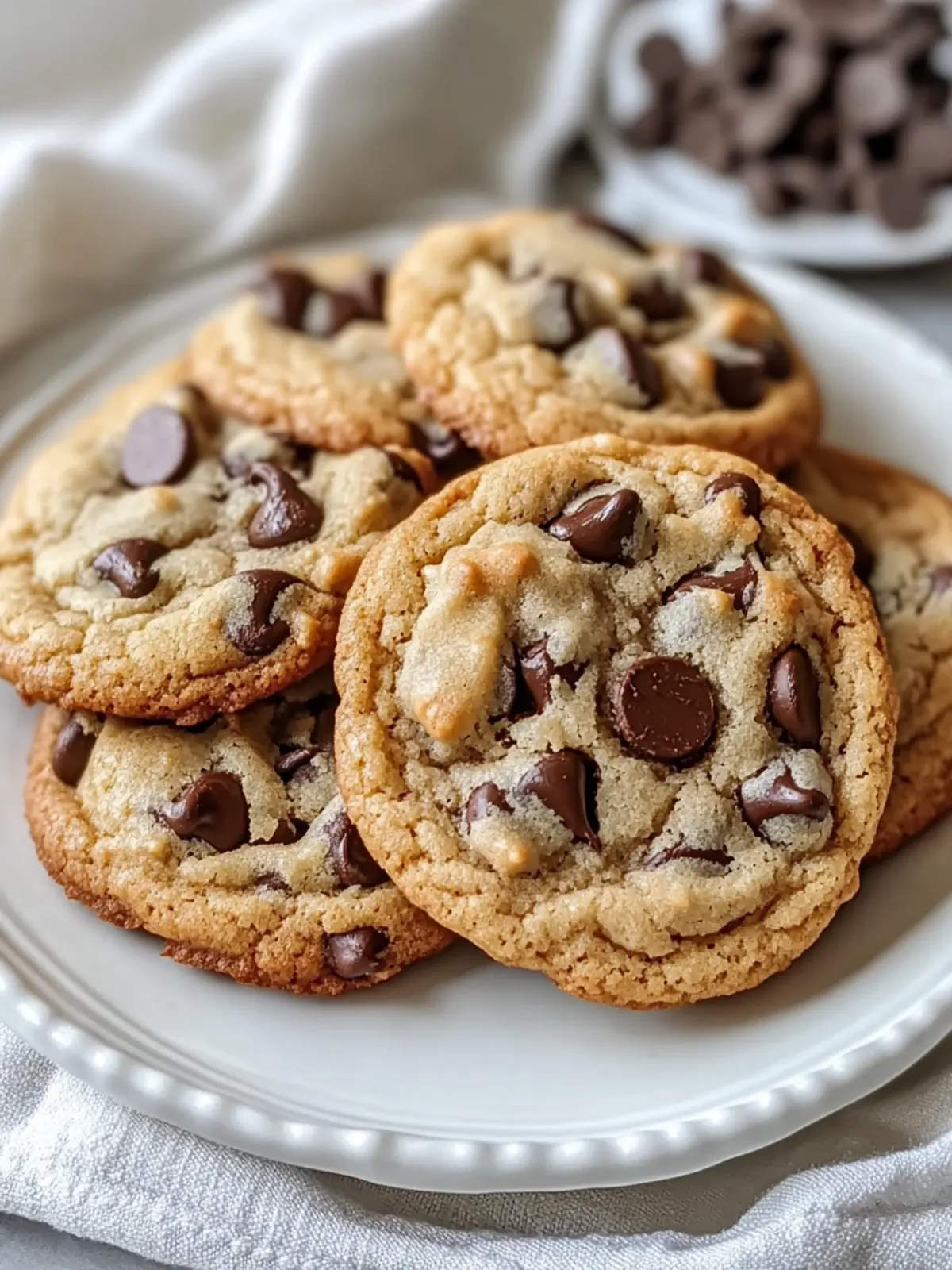 Bakery Style Chocolate Chip Cookies