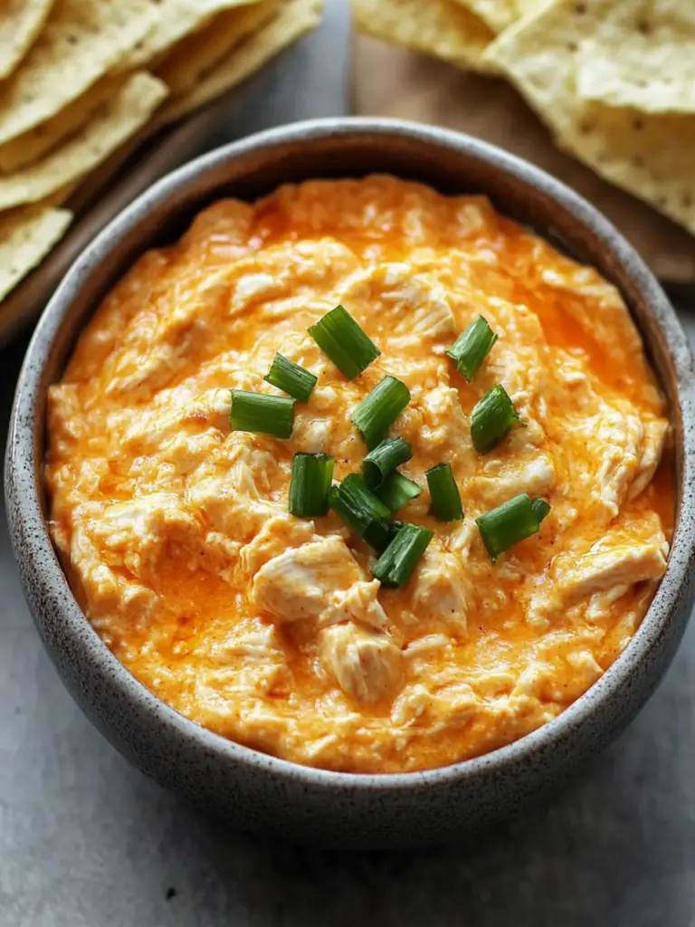 Crock Pot Buffalo Chicken Dip