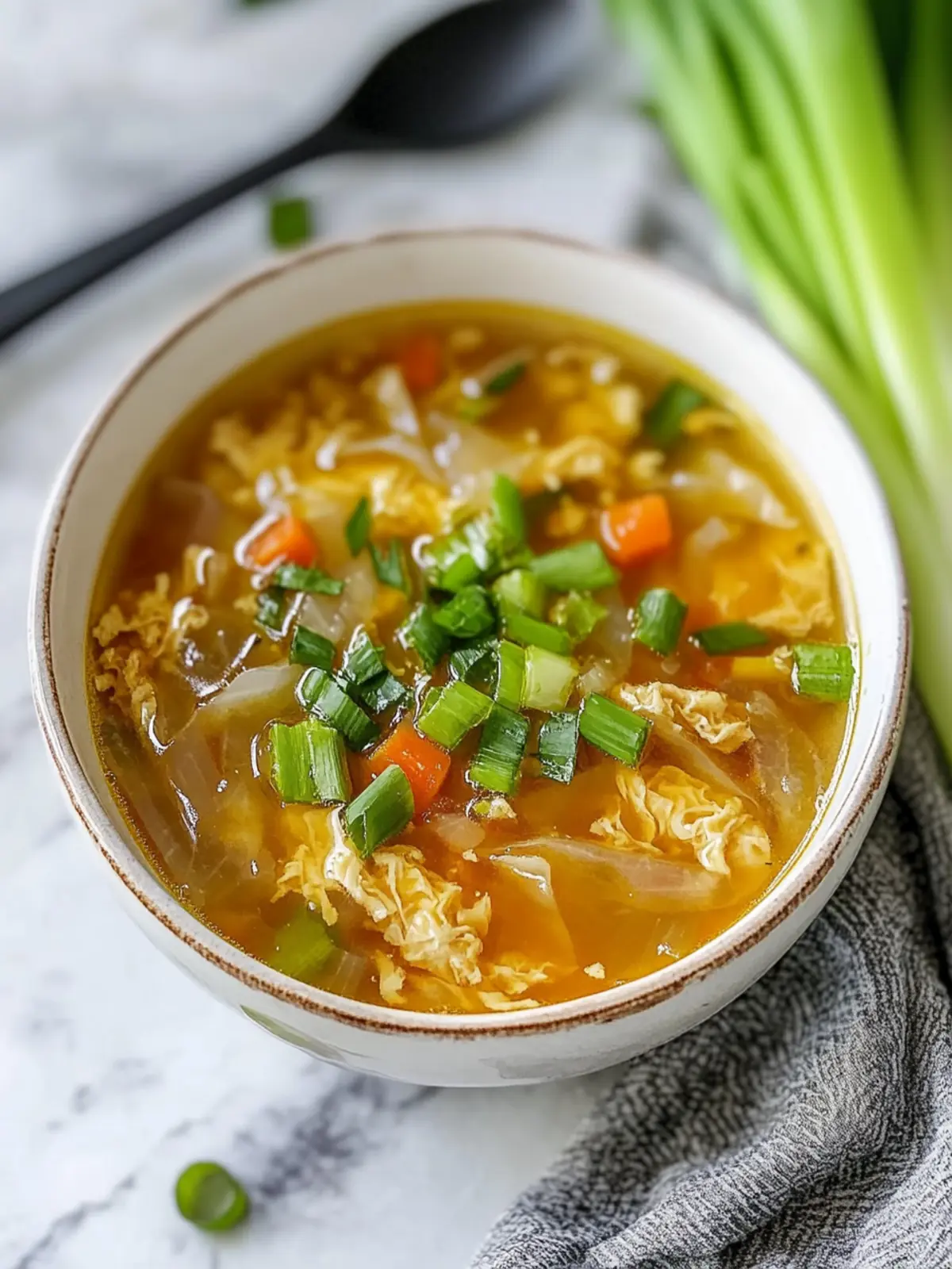 Easy Egg Roll Soup