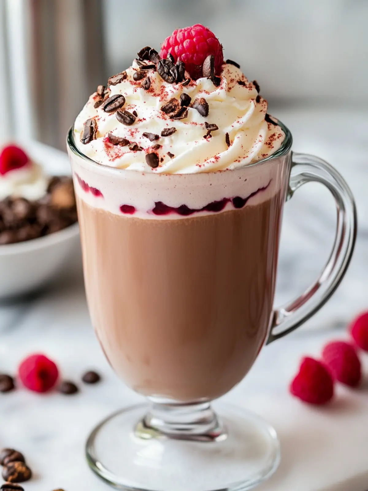Cozy Up with a Delicious Raspberry Mocha Treat 2 Raspberry Mocha