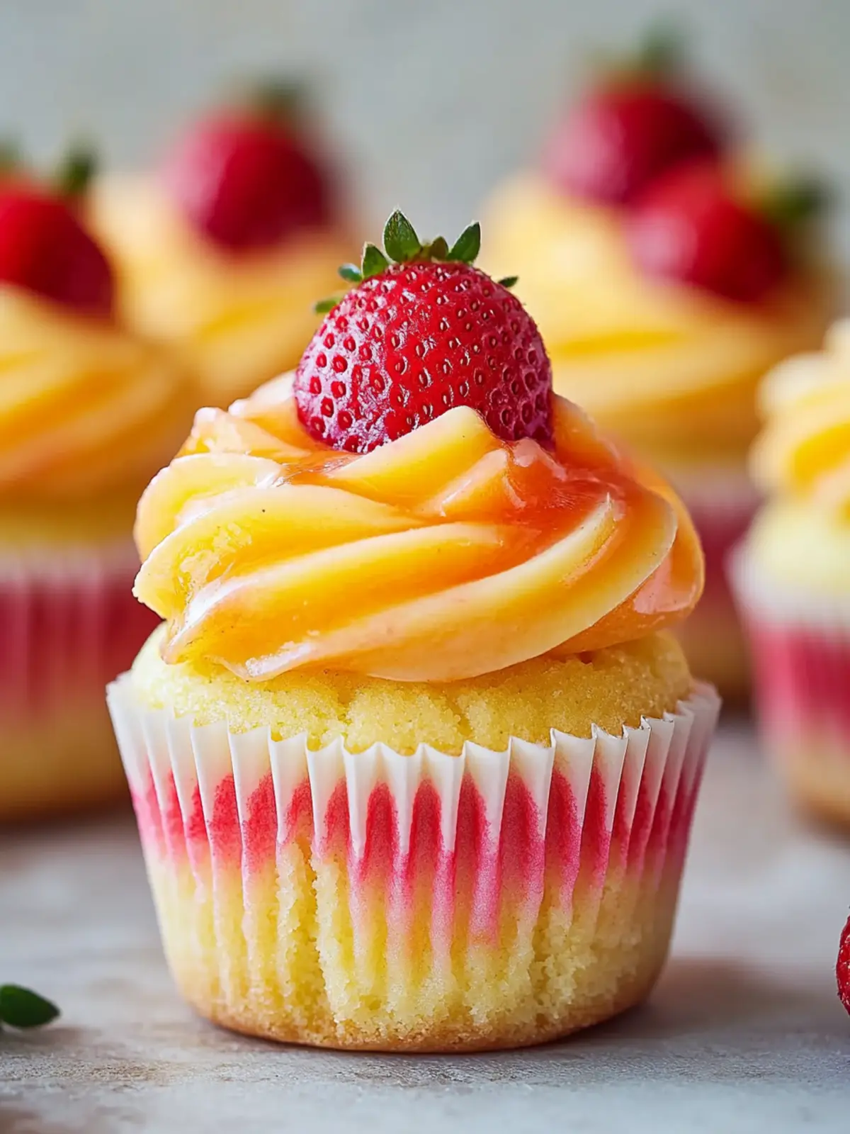 Mango Strawberry Sunset Cupcakes You’ll Adore for Every Occasion 3 Mango Strawberry Sunset Cupcakes