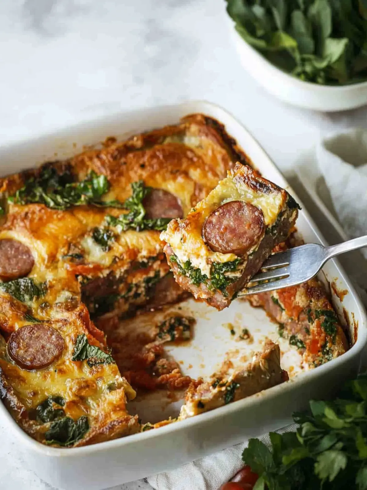 Paleo Sausage Breakfast Casserole You'll Crave Every Morning 5 PALEO SAUSAGE BREAKFAST