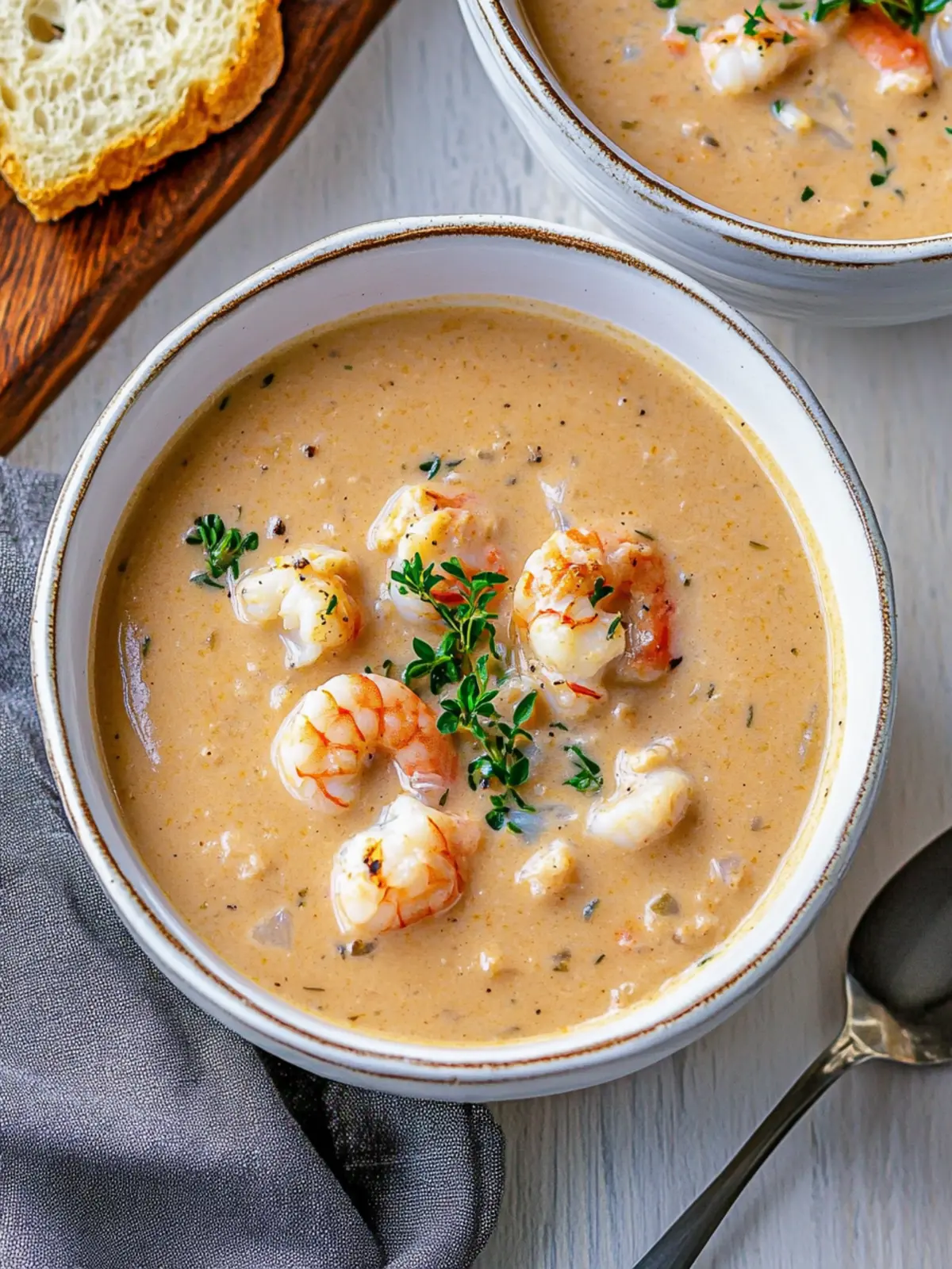 Creamy Crab and Shrimp Seafood Bisque Ready in 30 Minutes 3 Crab and Shrimp Seafood Bisque