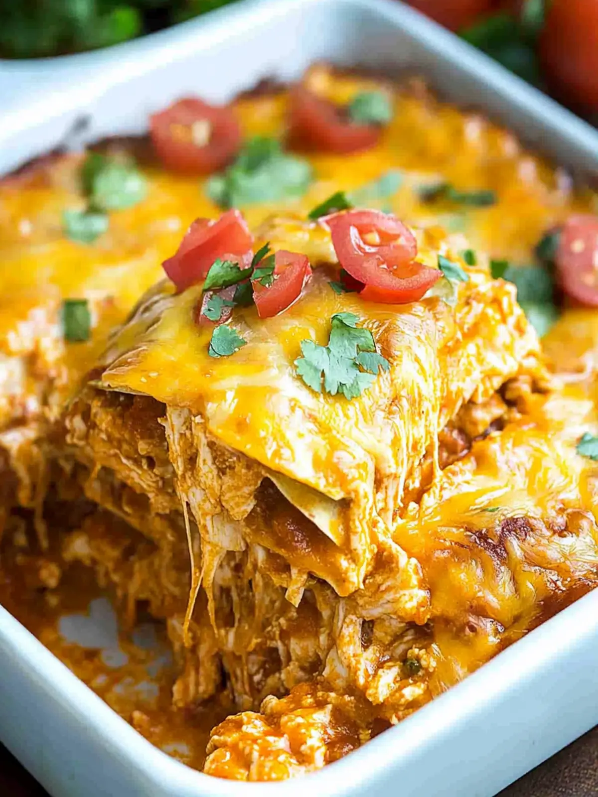 Savory Chicken Enchilada Casserole Your Family Will Crave 3 Chicken Enchilada Casserole