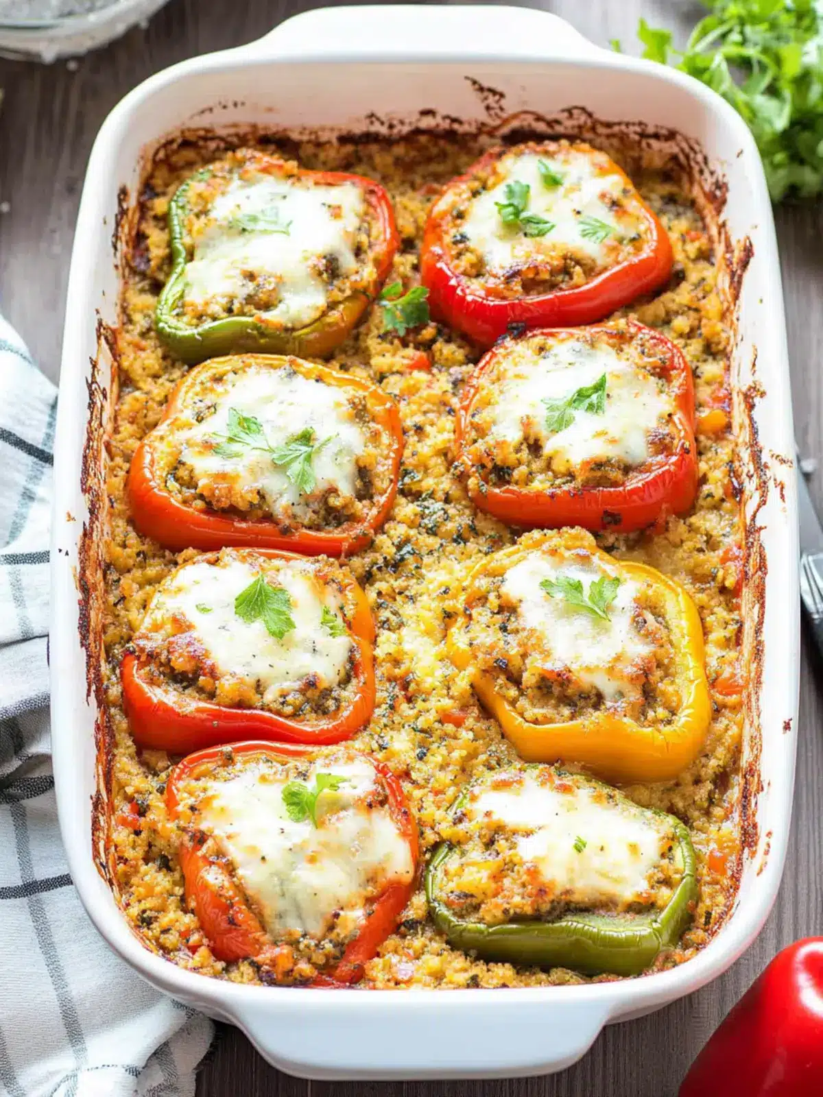 Hearty Stuffed Pepper Casserole That Whips Up in One Pan 3 Stuffed Pepper Casserole