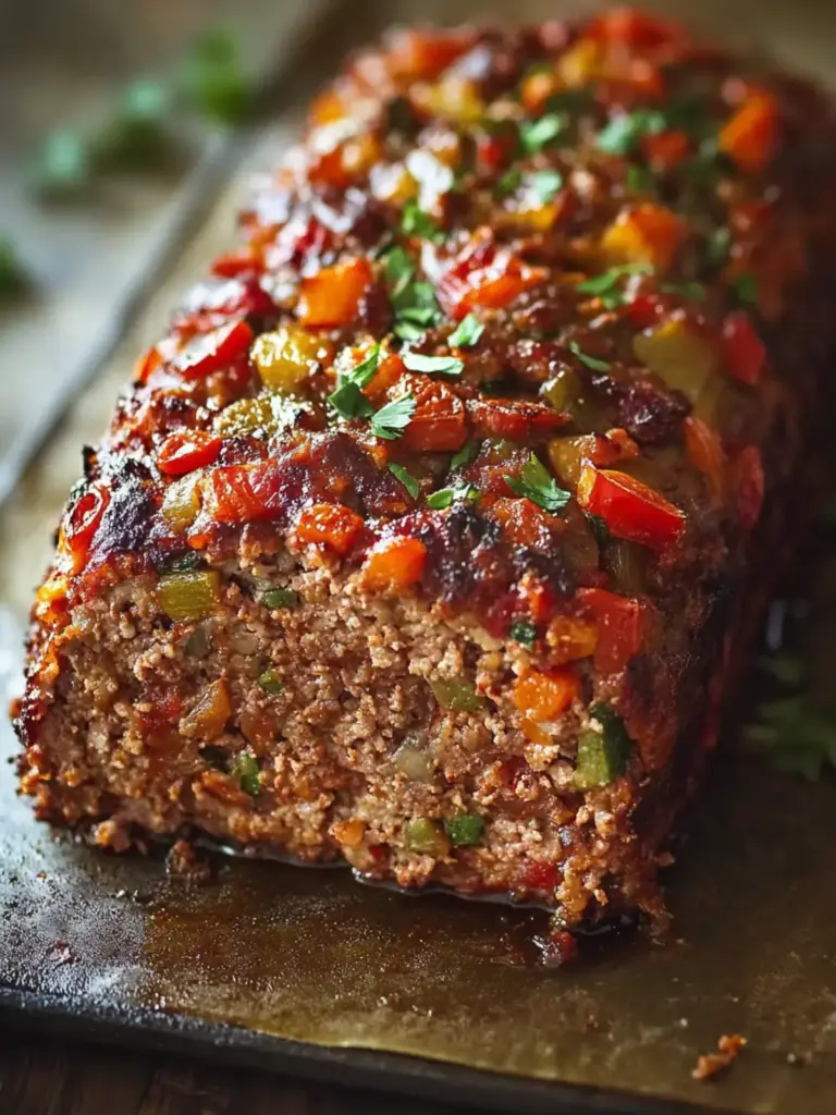 Veggie Loaded Meatloaf