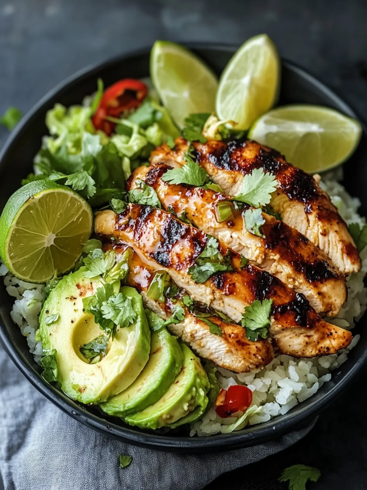 Honey Lime Chicken Avocado Stack That's Bursting with Flavor 2 Honey Lime Chicken Avocado