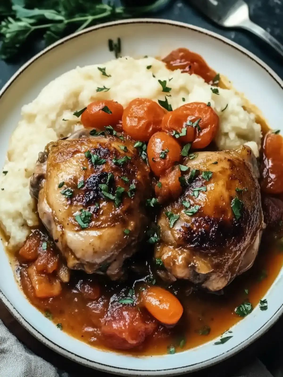 Melt-in-Your-Mouth Chicken Thigh Osso Bucco Delight 3 Chicken Thigh Osso Bucco