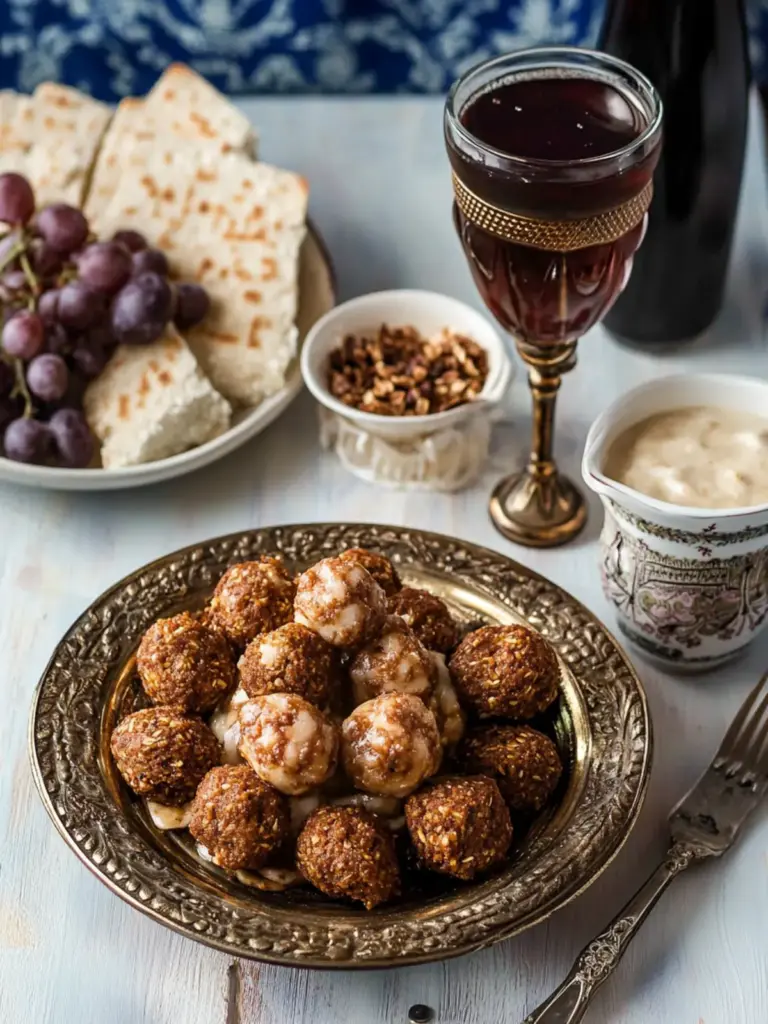 Sephardic Style Charoset Bites
