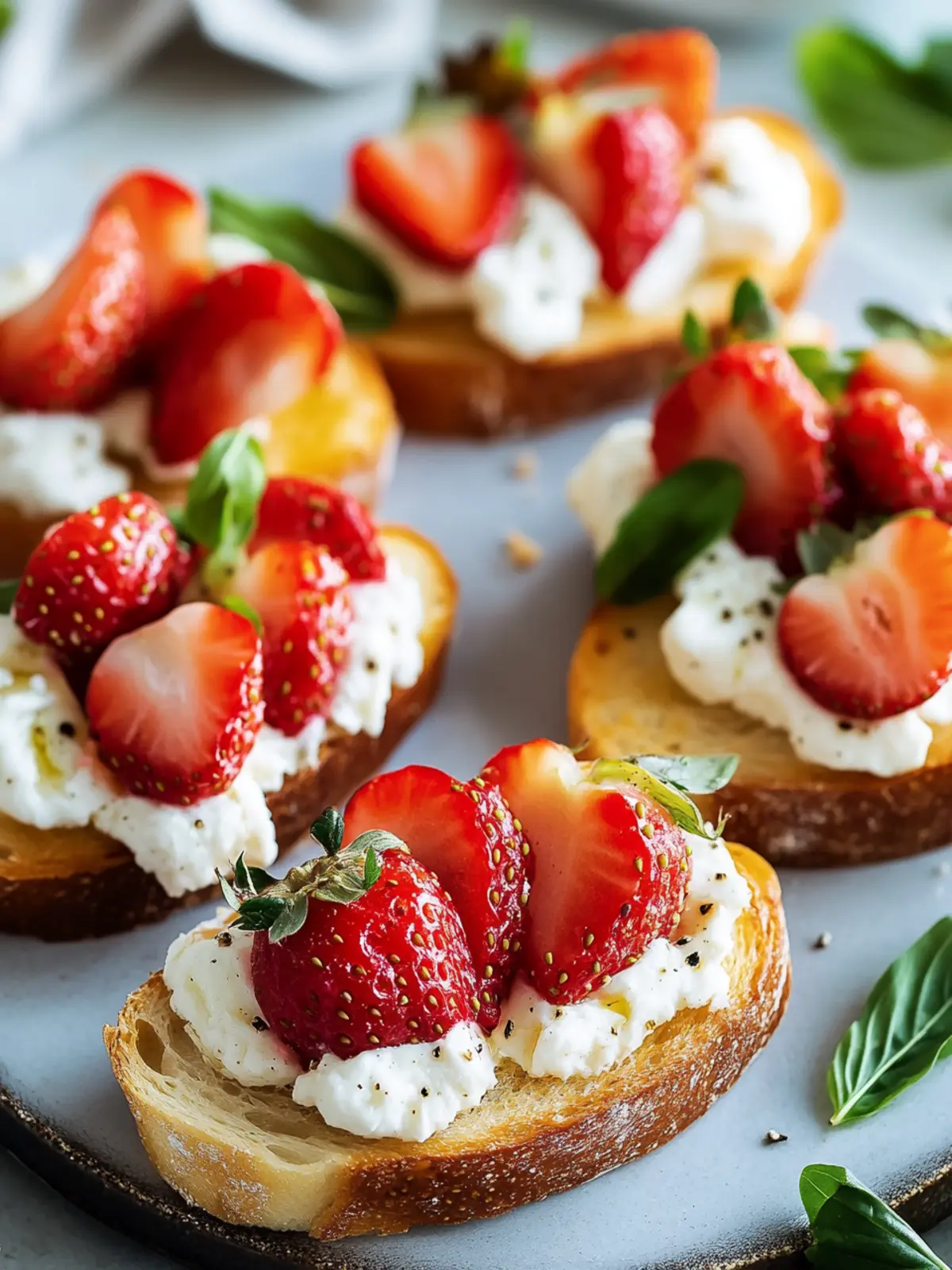 Delicious Strawberry Goat Cheese Crostini for Every Occasion 4 Strawberry Goat Cheese Crostini