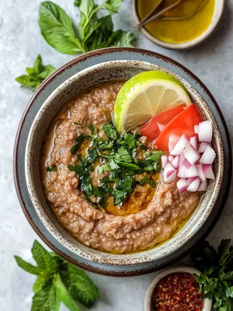 Lebanese Ful Medames