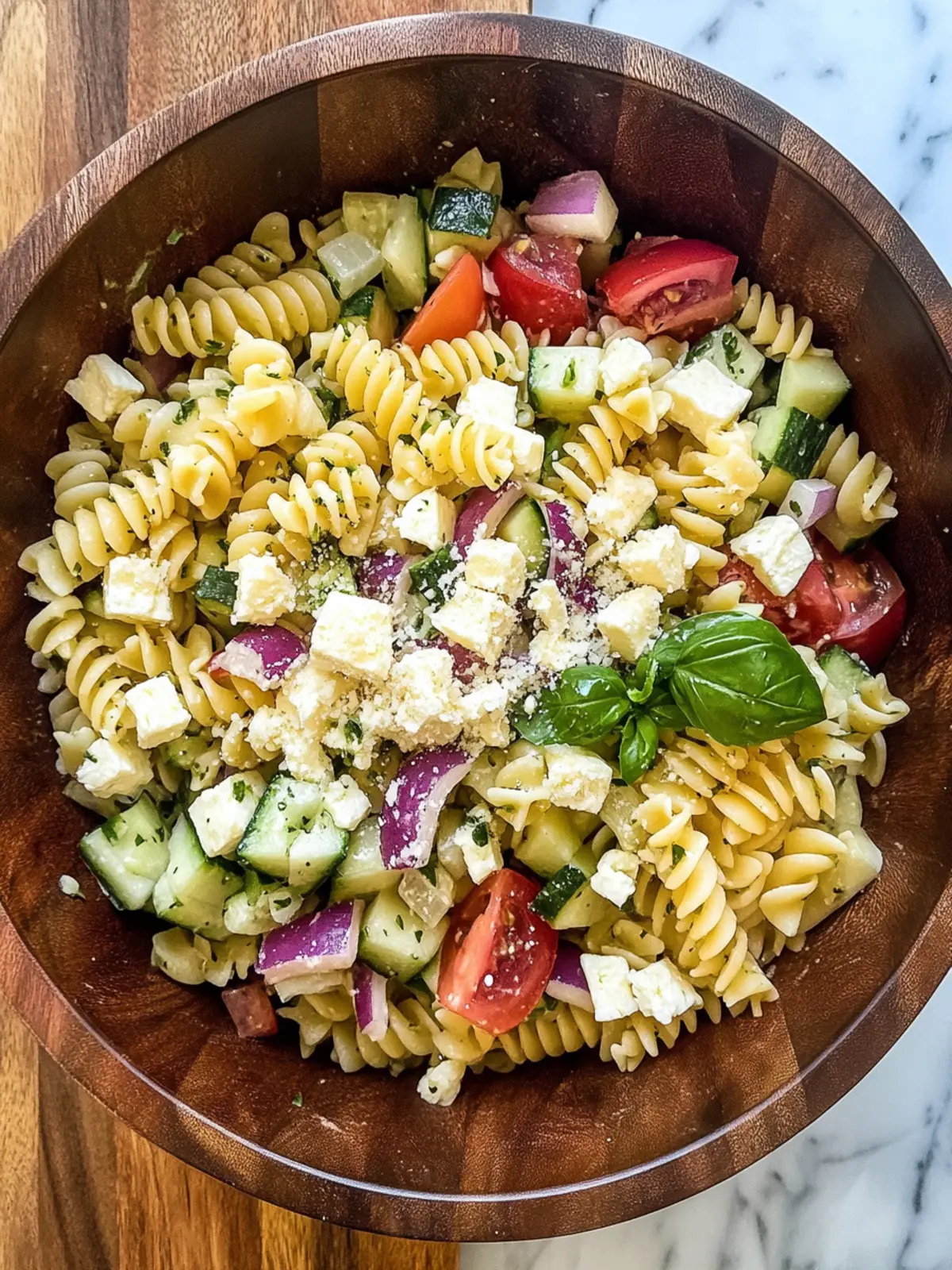 Mediterranean Pasta Salad: Fresh, Easy, and Flavor-Packed! 5 Mediterranean Pasta Salad