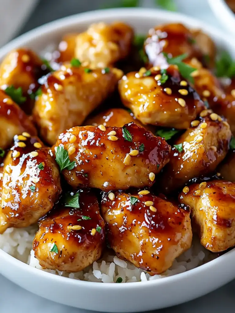 Honey Garlic Chicken
