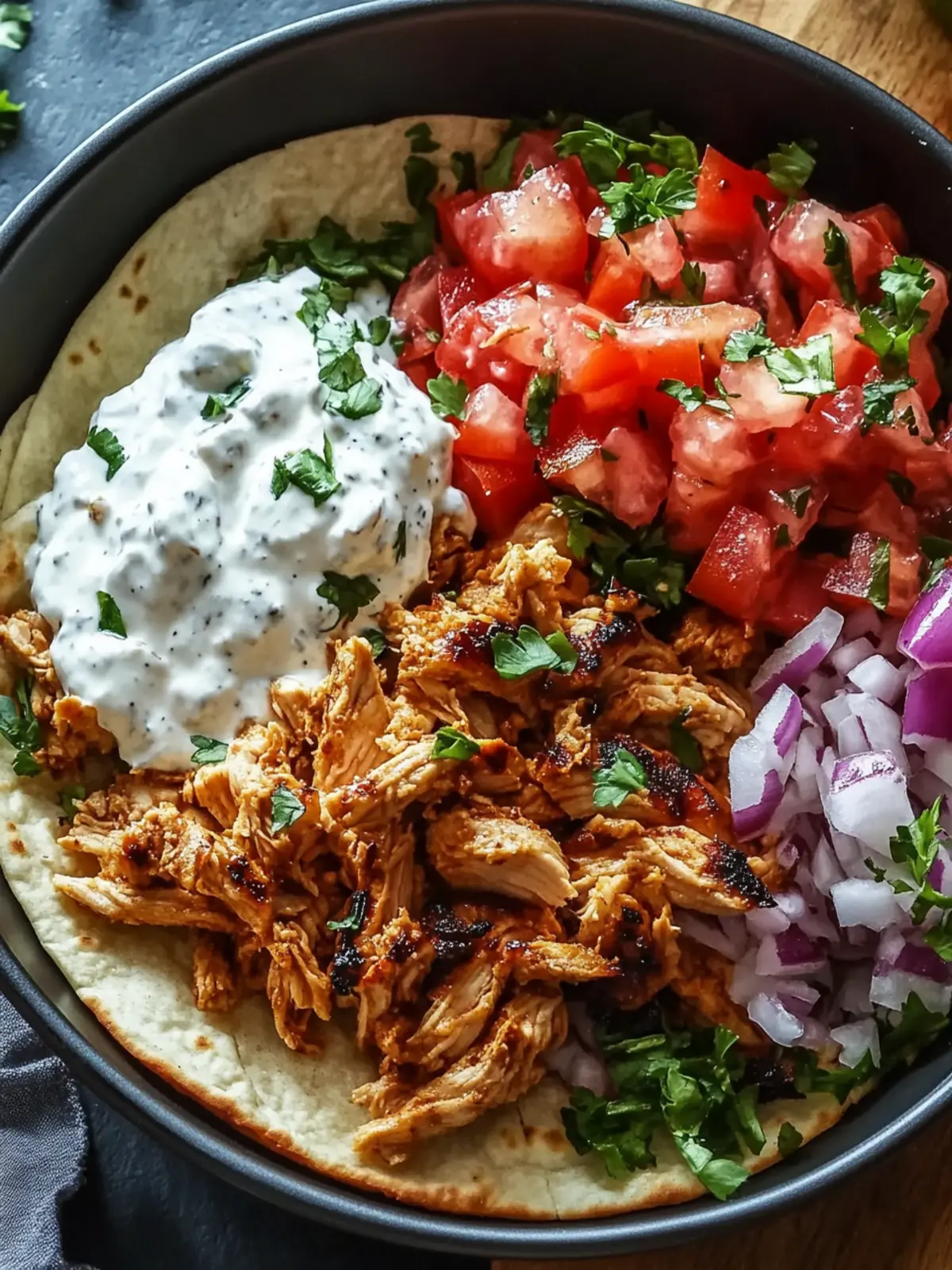 Savory Slow Cooker Chicken Shawarma Perfect for Any Night 3 Slow Cooker Chicken Shawarma