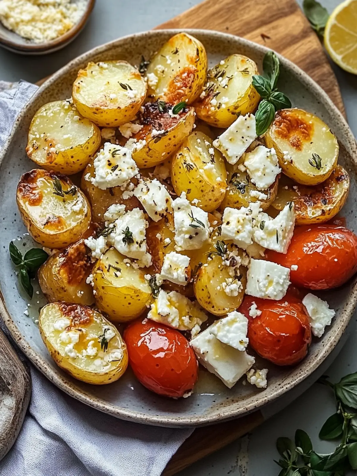 Delicious Baked Feta Potatoes for Easy Mediterranean Meals 3 Baked Feta Potatoes