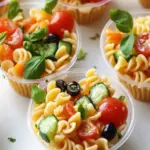 Vibrant Pasta Salad Cups for Easy Make-Ahead Fun 10 Pasta Salad Cups